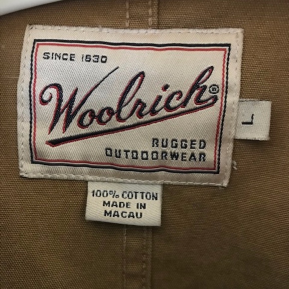 Vtg Woolrich Cotton Jacket - Picture 2 of 8